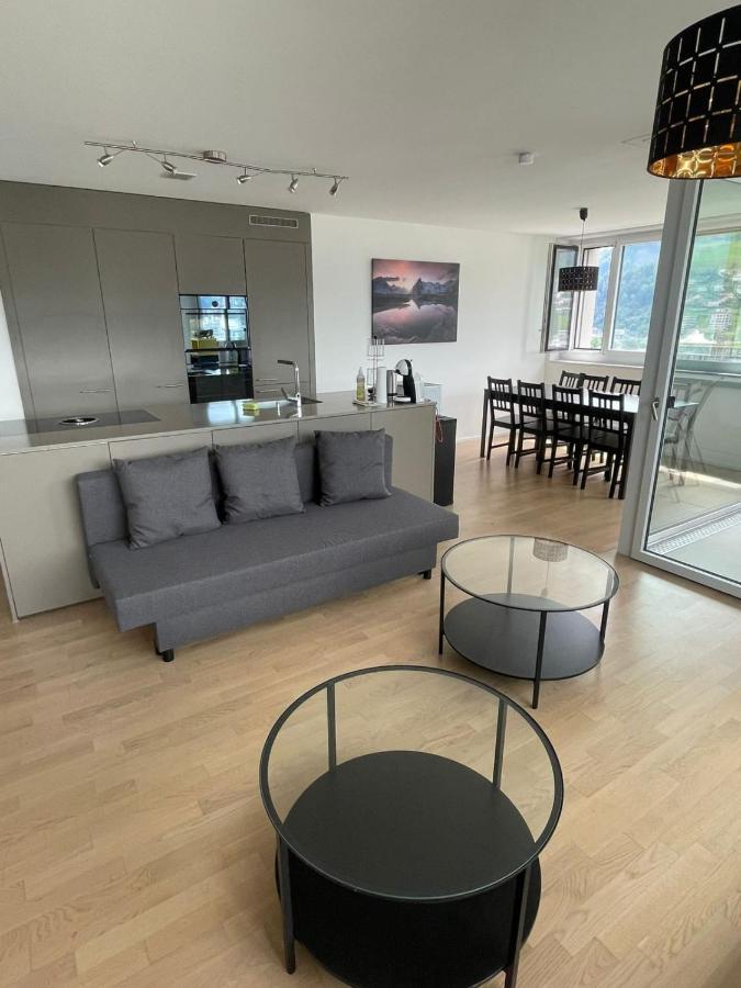 Dream View Apt With Homecinema Netflix & Loggia Luzern Eksteriør billede